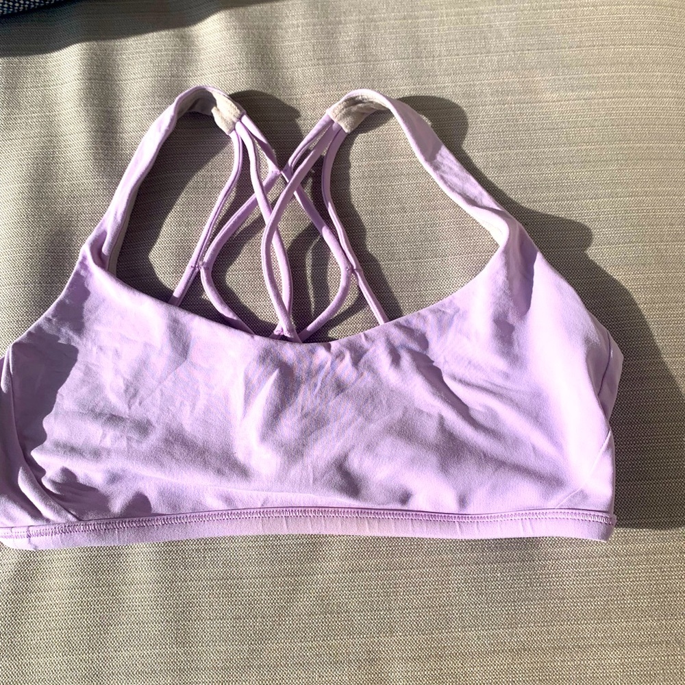 Lululemon purple sports bra